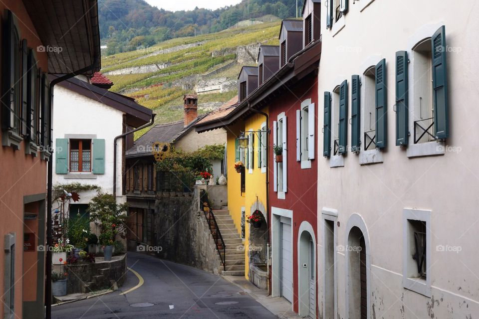 Village coloré d'Epesses 