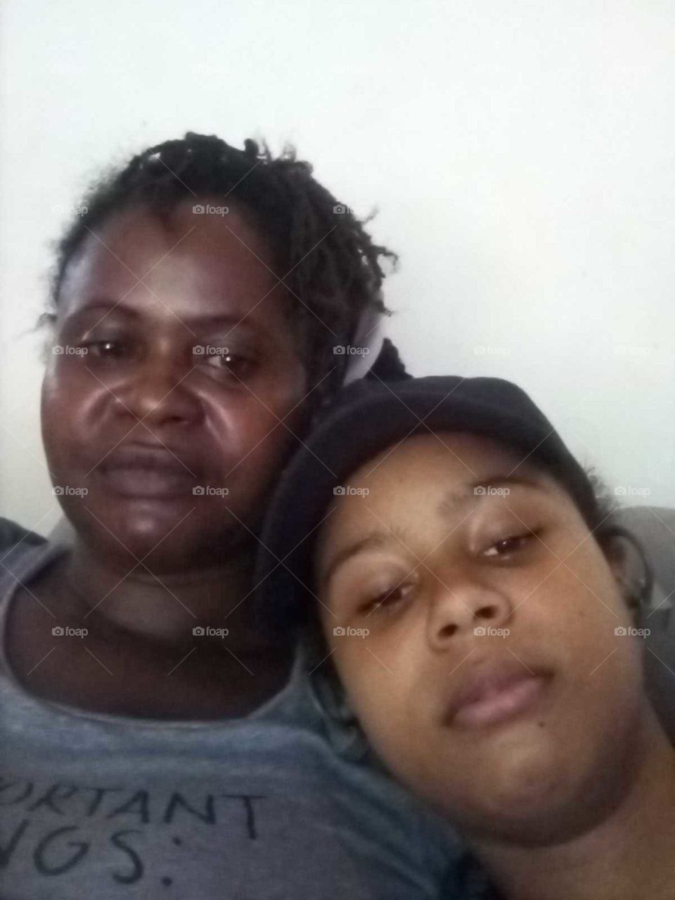 this picture is of the most beautiful and important moment of our life when mom and daughter spent time with each other