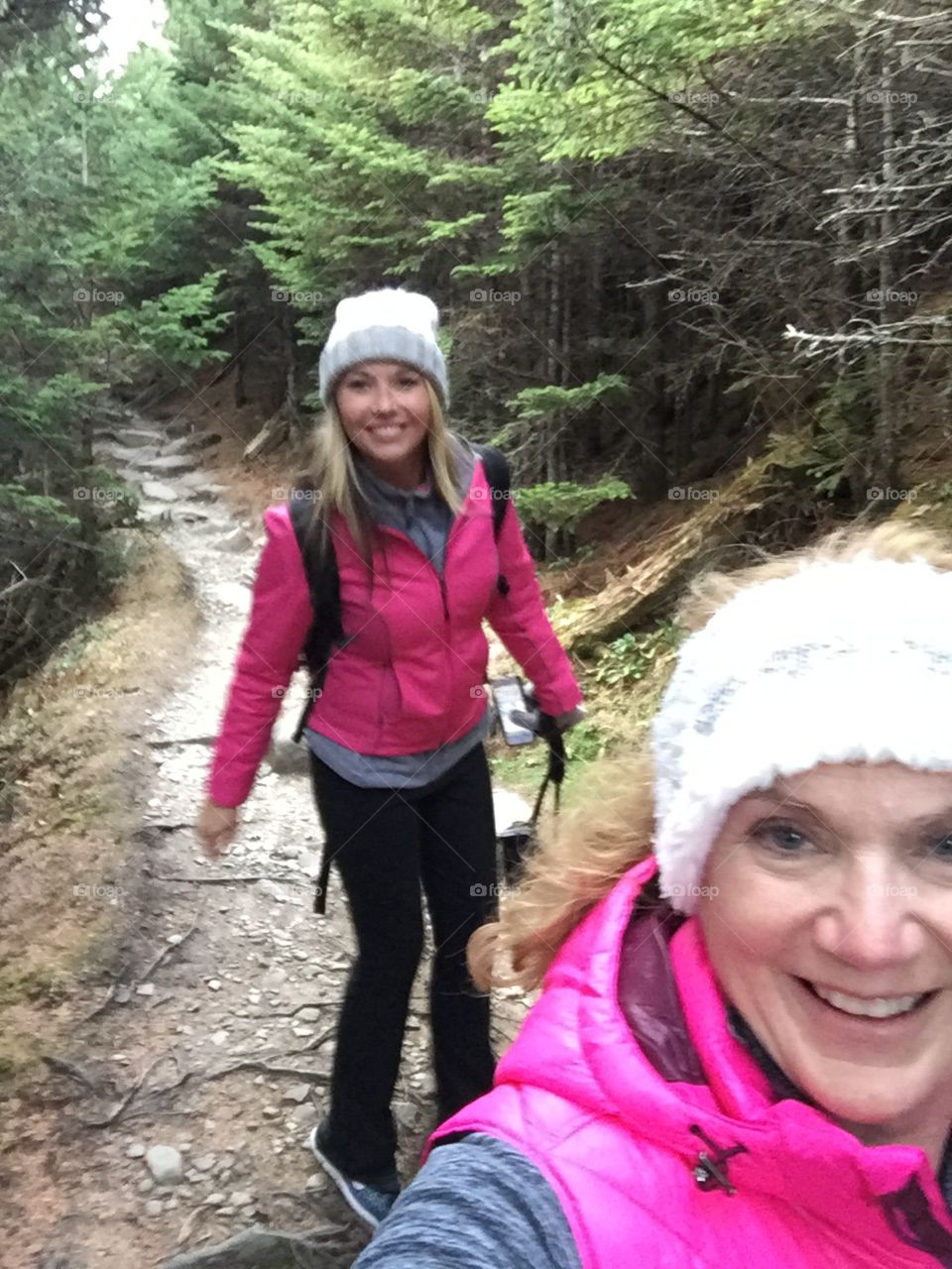 Hiking with mom in the smokies!