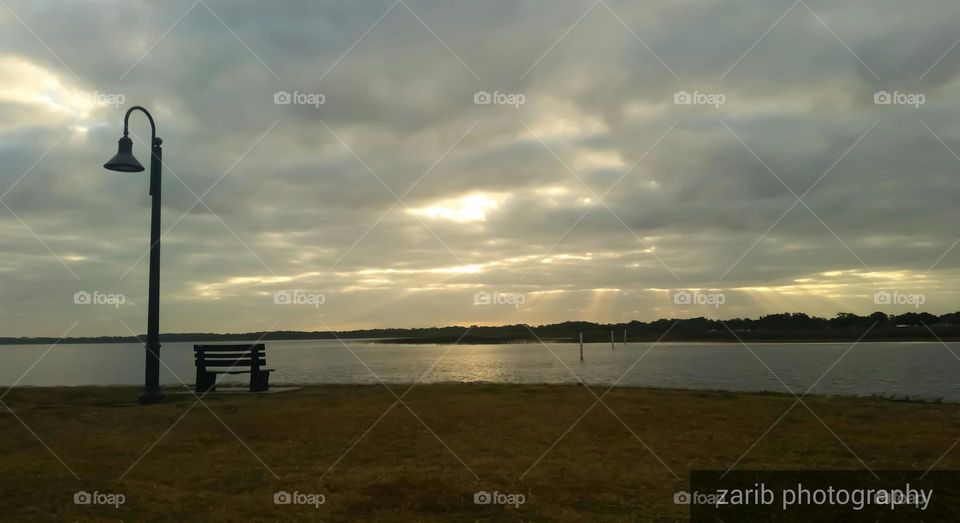 sunrises at the lake