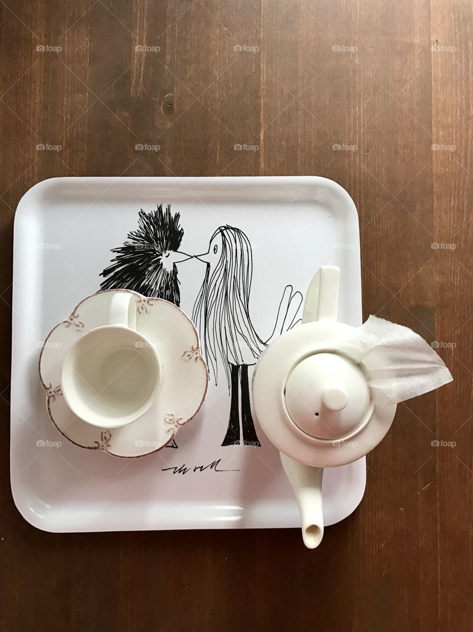 Table, No Person, Porcelain, Empty, Indoors