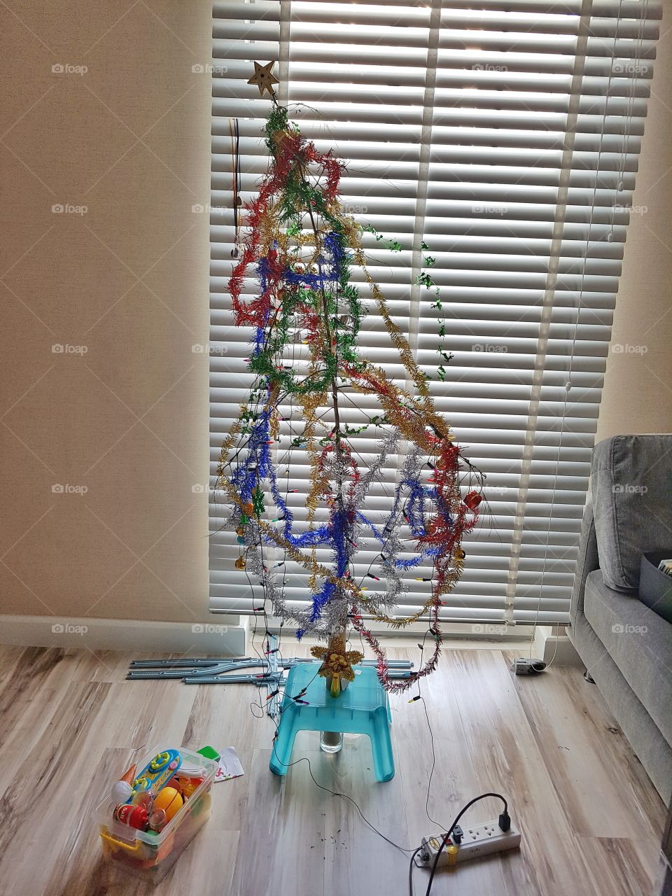 fail diy christmas tree