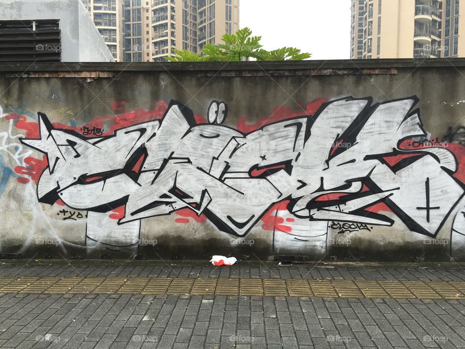Graffiti Street Art - Shenzhen China