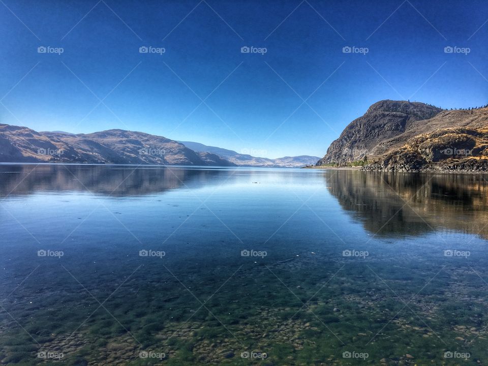 Beautiful fall day at kamloops lake! 