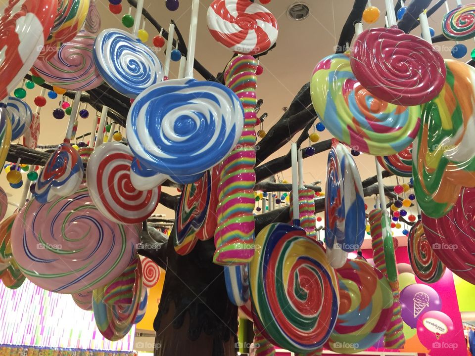 Candy store decor