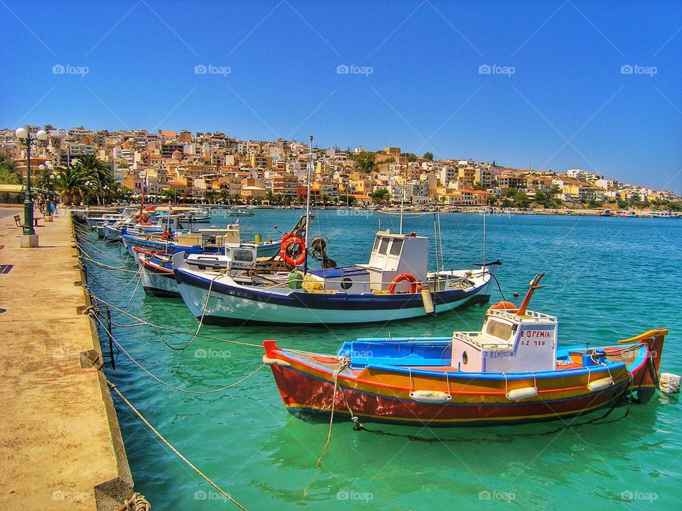 Harbor in Sitia,Creete