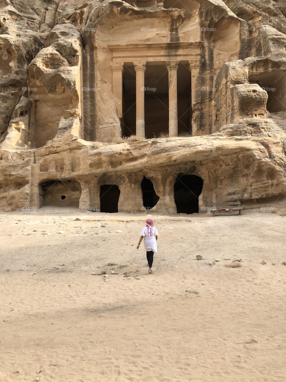 Walking into the Ancient Past. Petra, Jordan. 