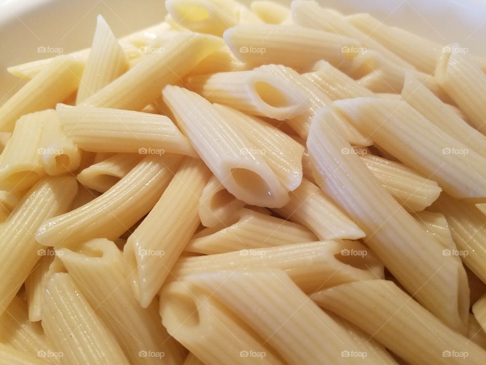 Cooked penne