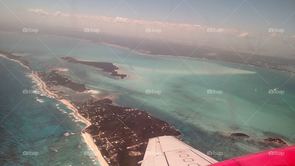 Abaco's from the air