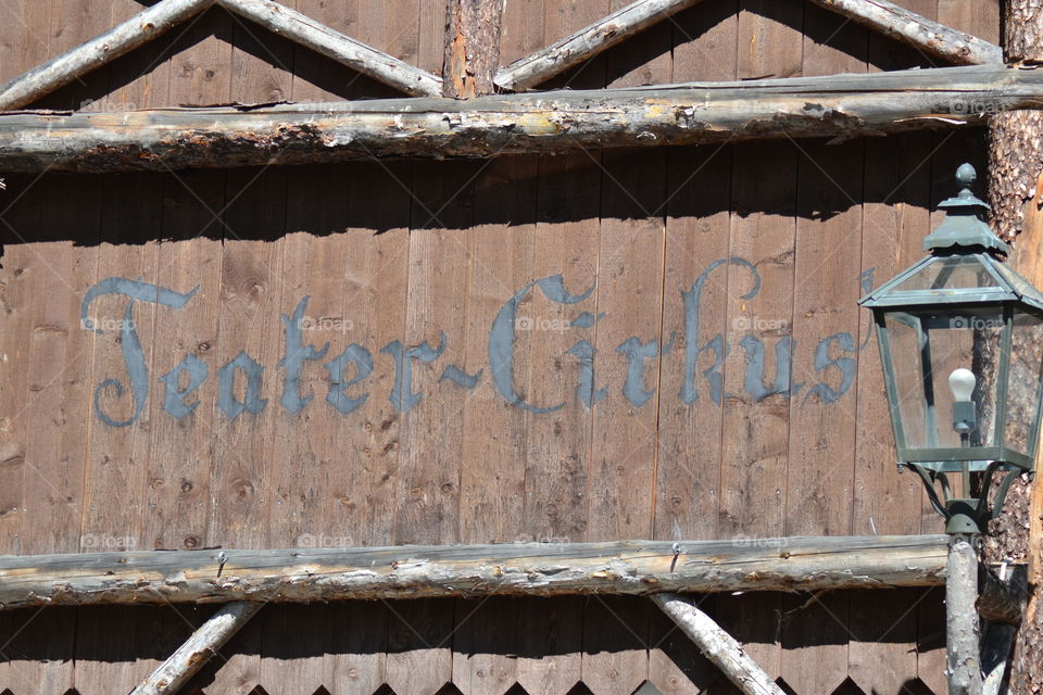 Cirkus sign