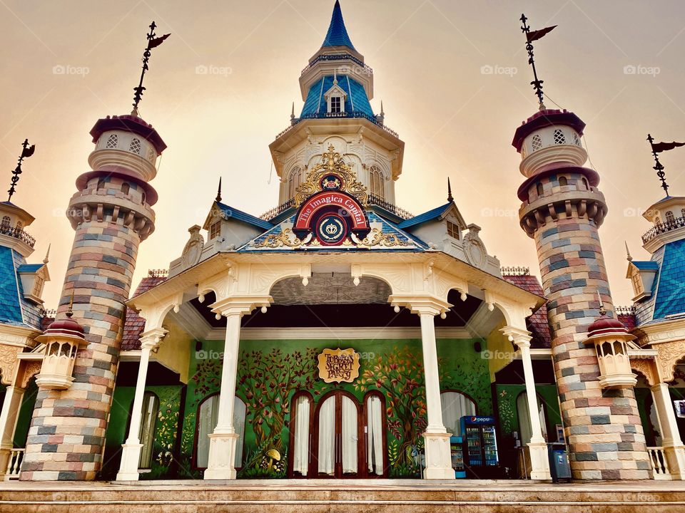 Imagica theme park castle castle pune 