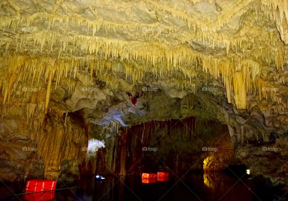Deros cave Peloponnesus Greece 