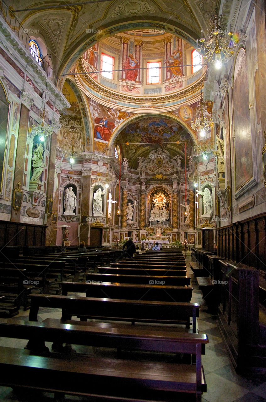 Santuario della Madonna della Costa, La Pigna, San Remo, Italy