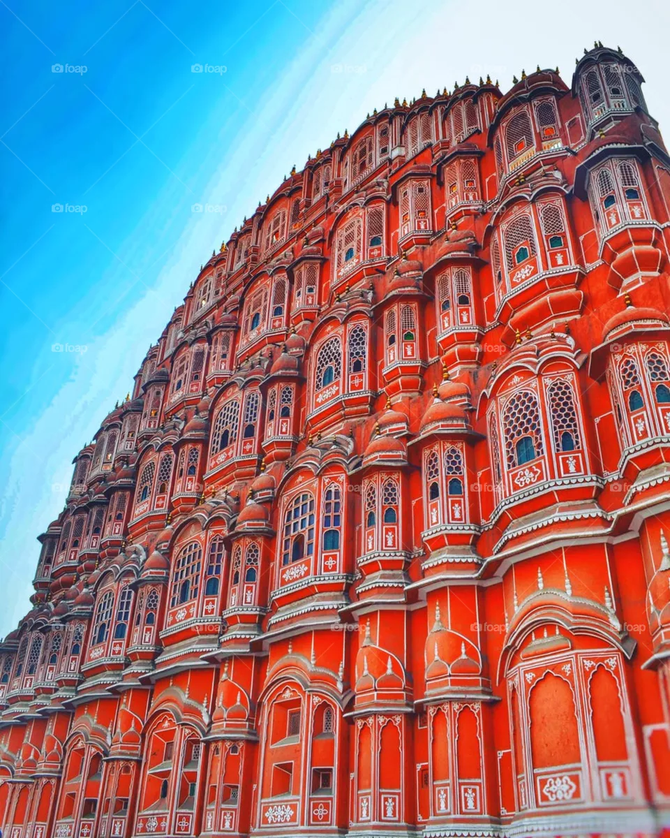 I described this photo indian old fort and old culture