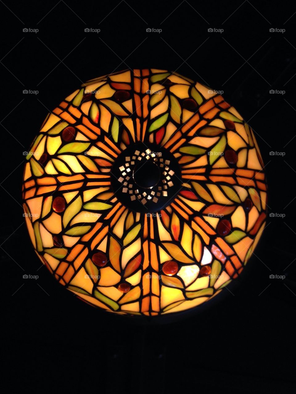 Tiffany light fixture