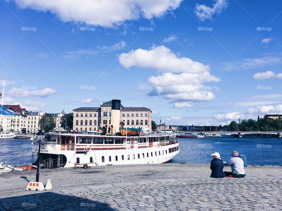Beautiful landscape in Stockholm