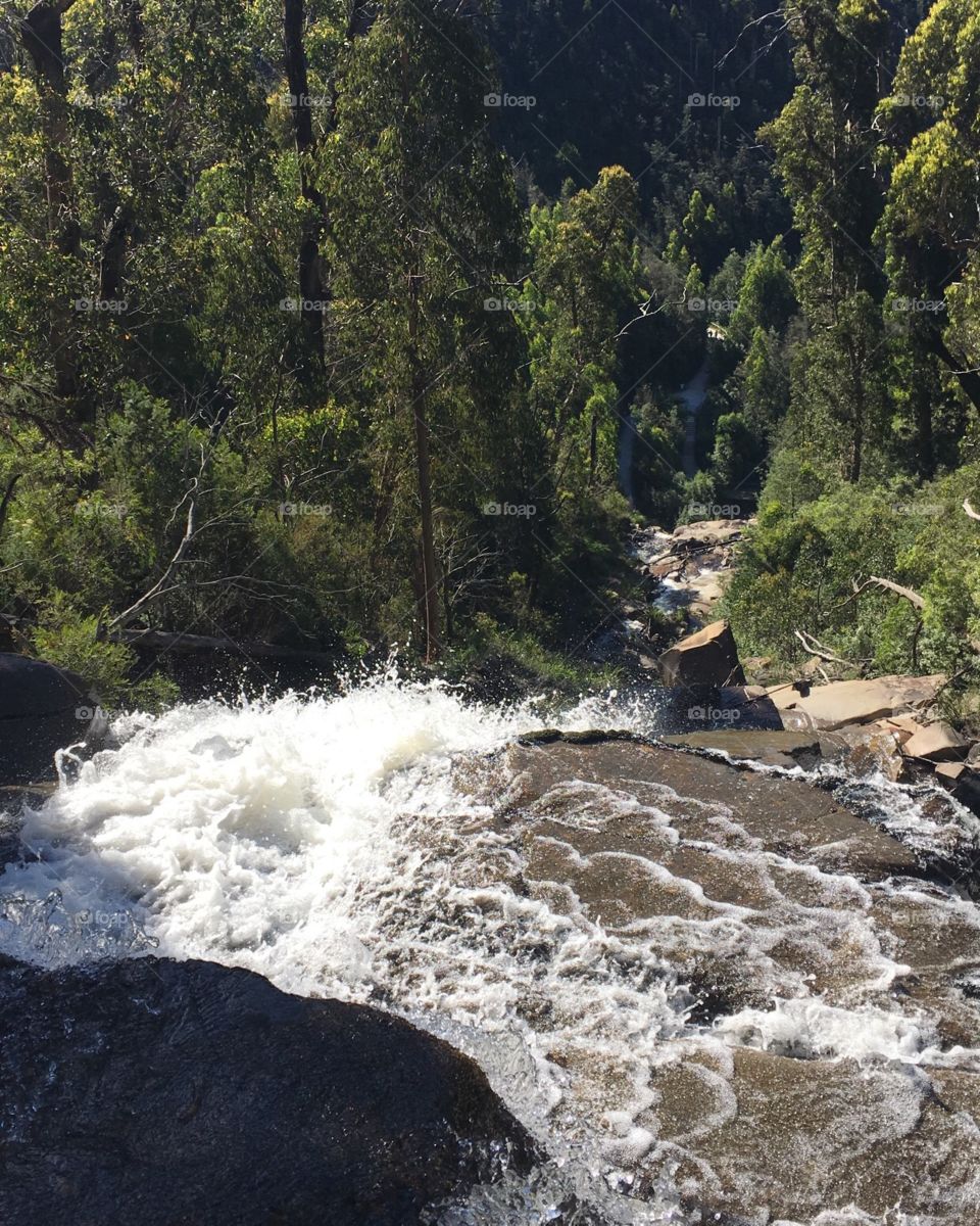 The Top Of Steavenson Falls