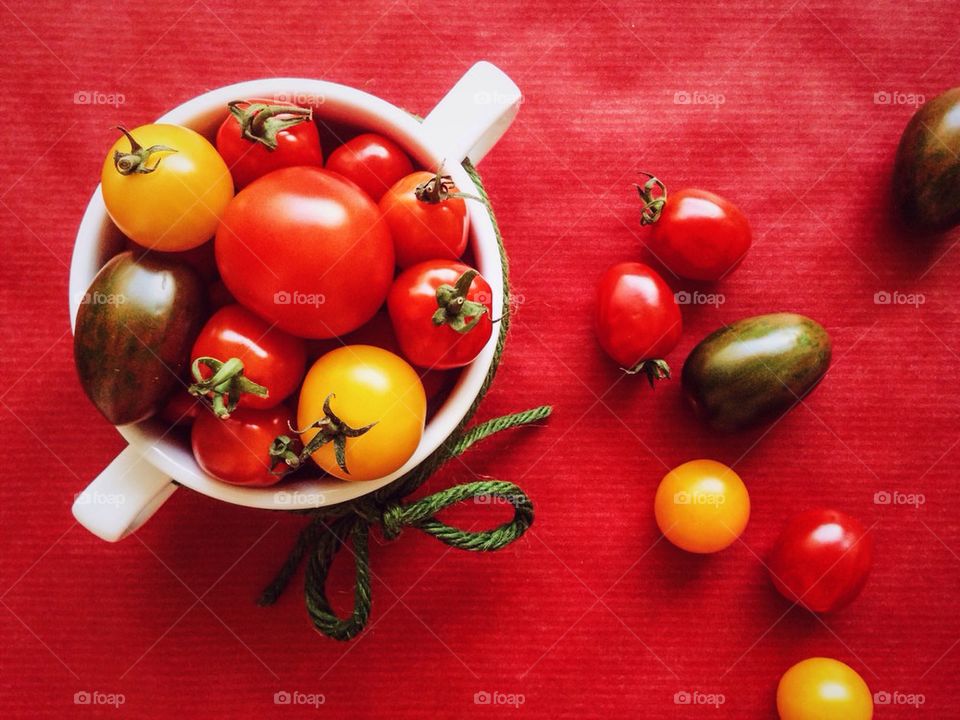 Close-up of a tomato