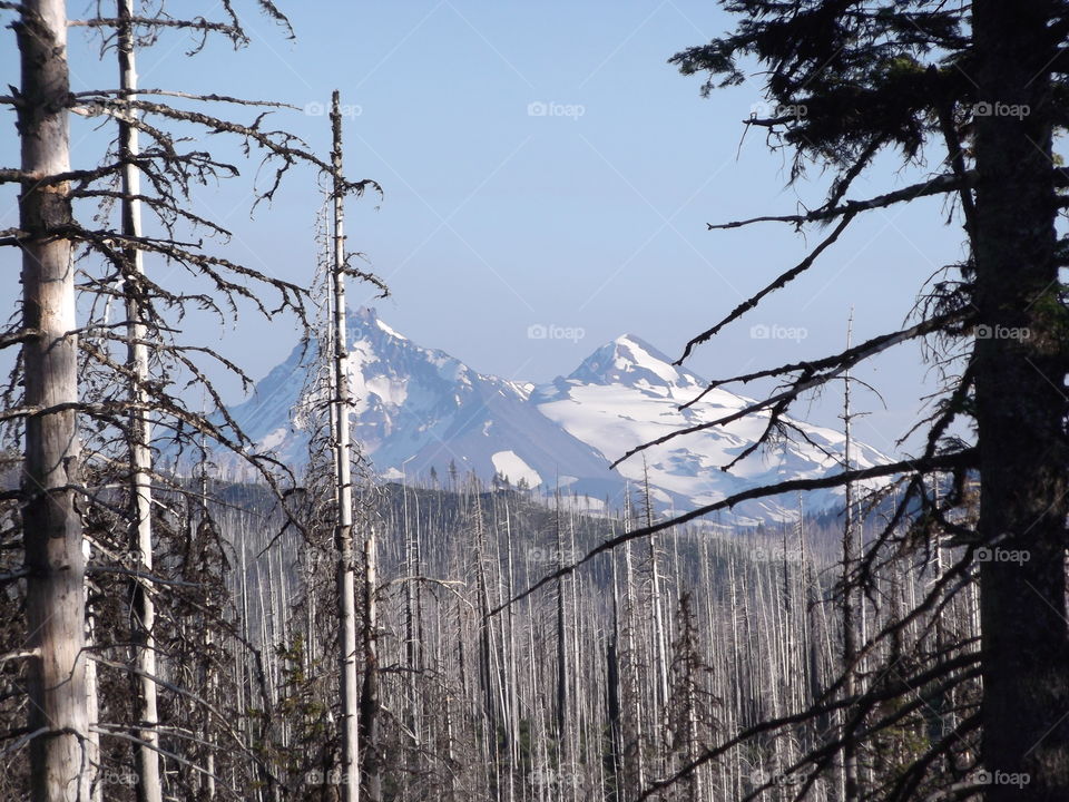 Cascade Mountains Central Oregon