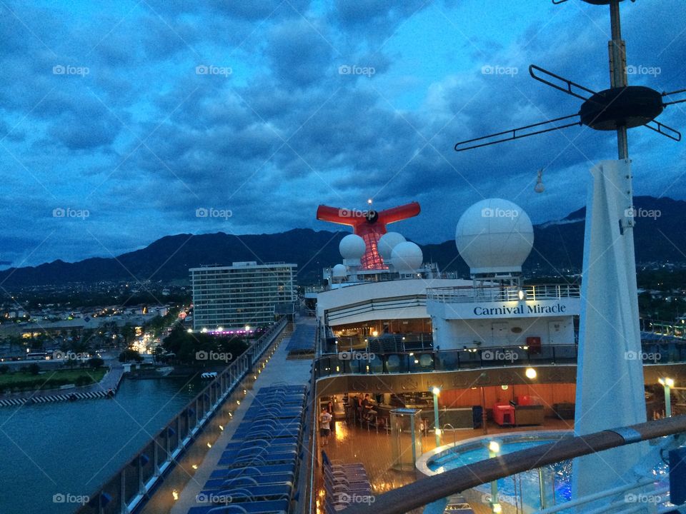 Carnival Miracle in Mexico