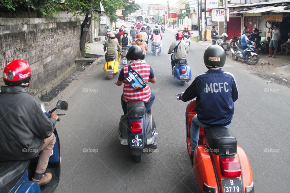 One scooter, a Million Brothers!