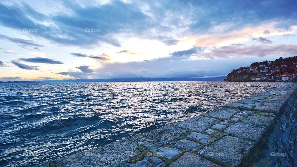 Ohrid’s sunset