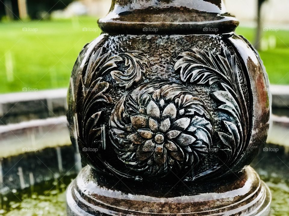 Beautiful pattern of waterfall 