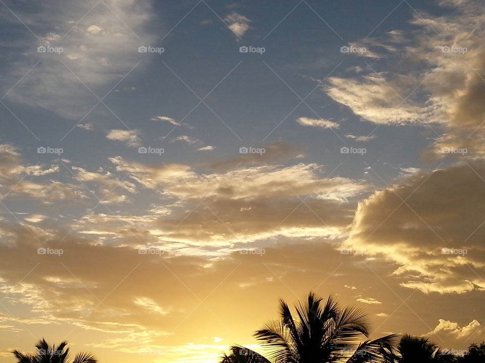 sunset in sky. sunsets in sky in my 
cam