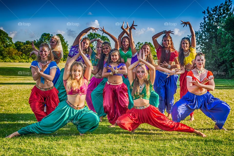 European performers of Indian dance