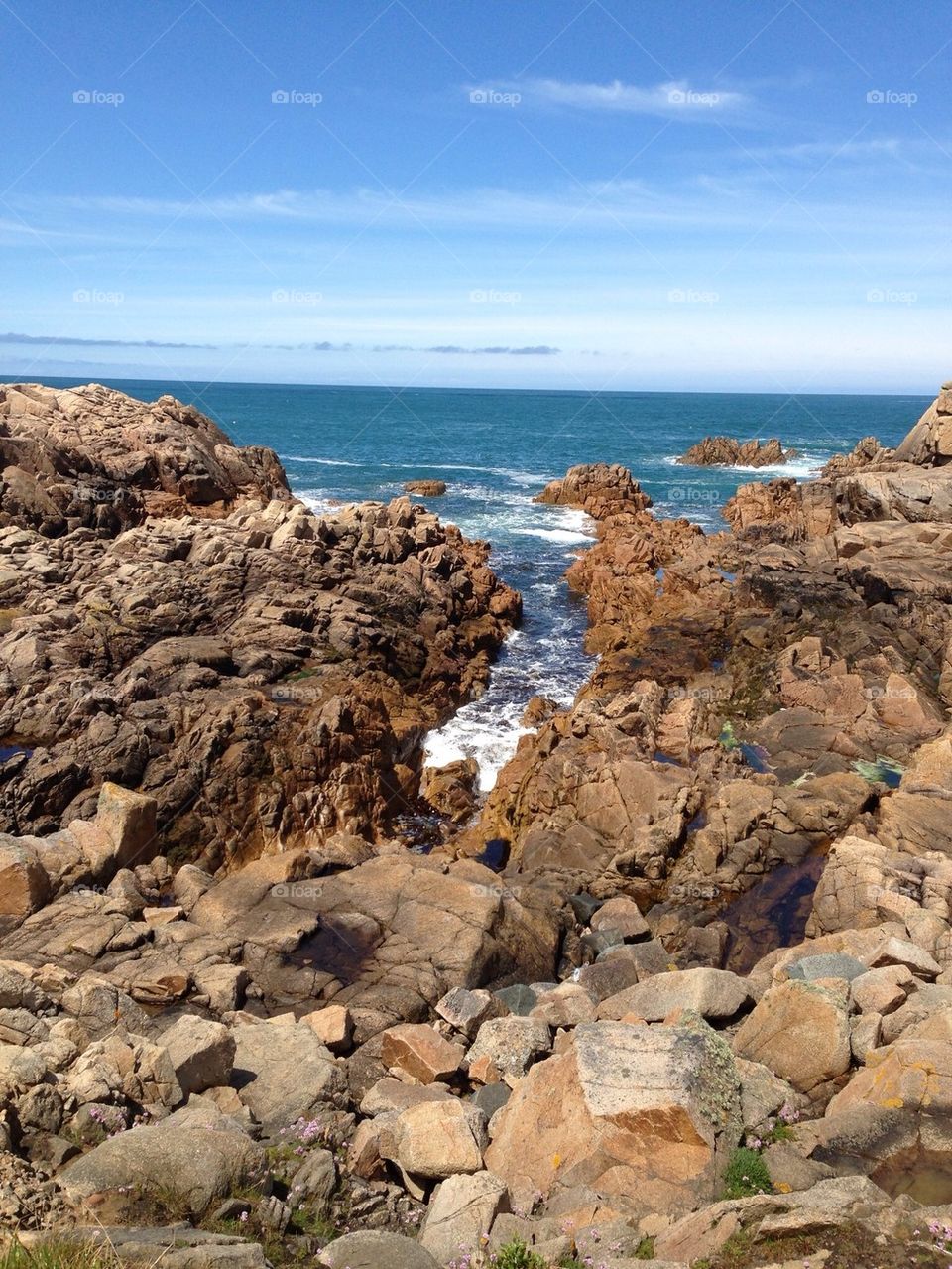 beach guernsey port soif by hannahdagogo