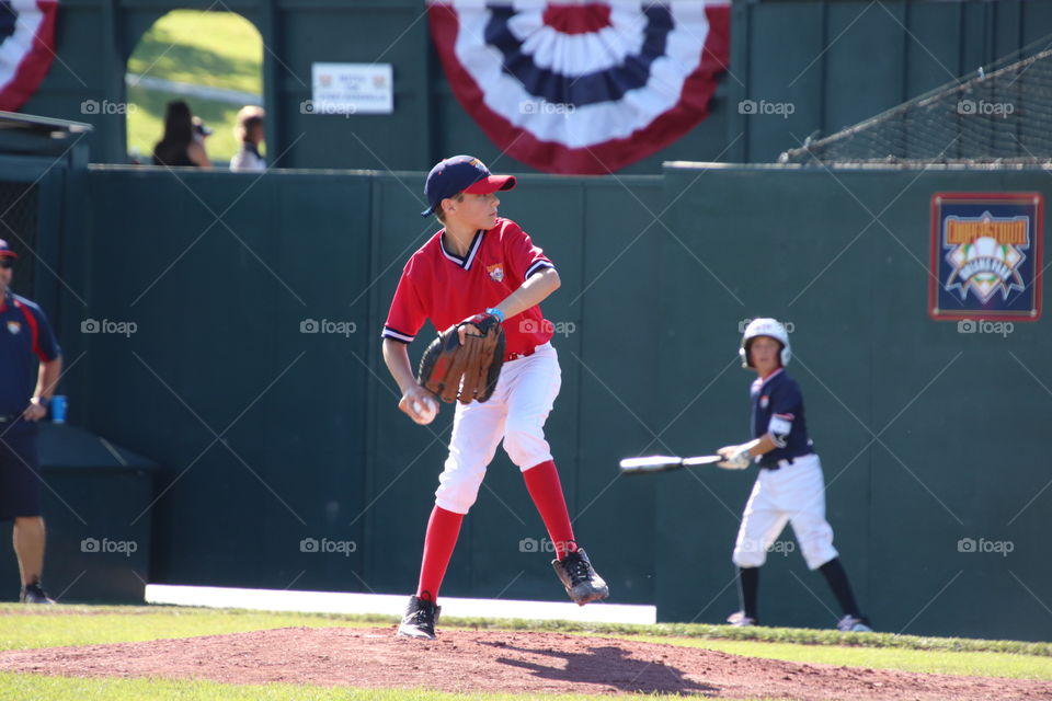 One of my favorite moments was my son playing baseball and pitching at Cooperstown Dreams Park, NY