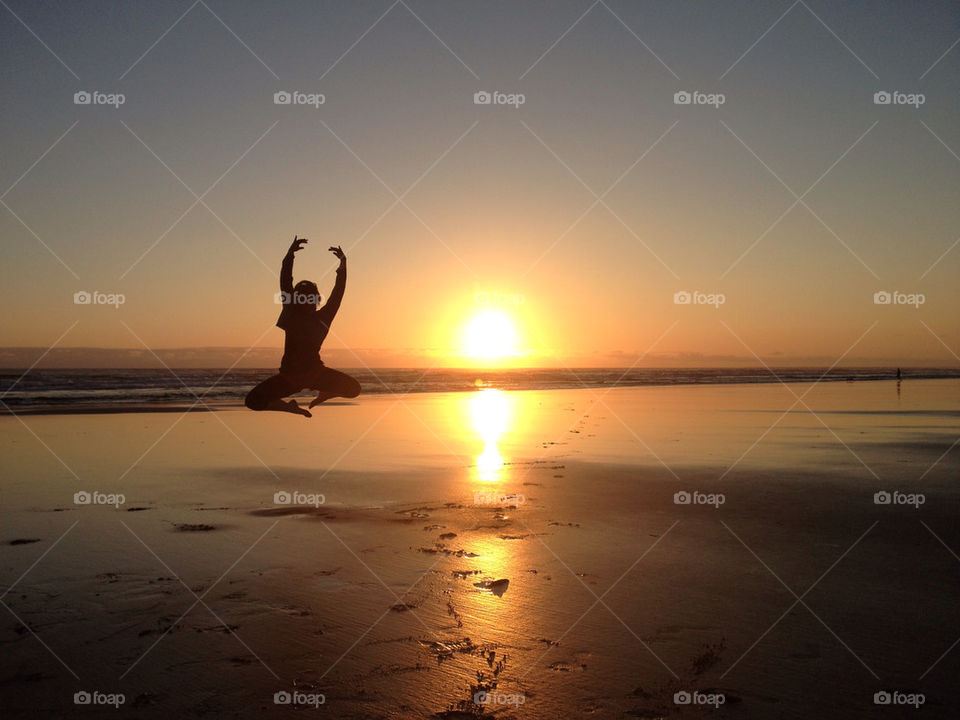 beach sunset water shadows by thepreissisright