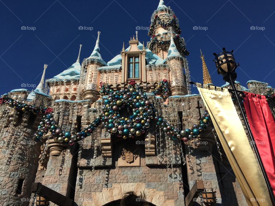 Cinderella's Castle at Disneyland 