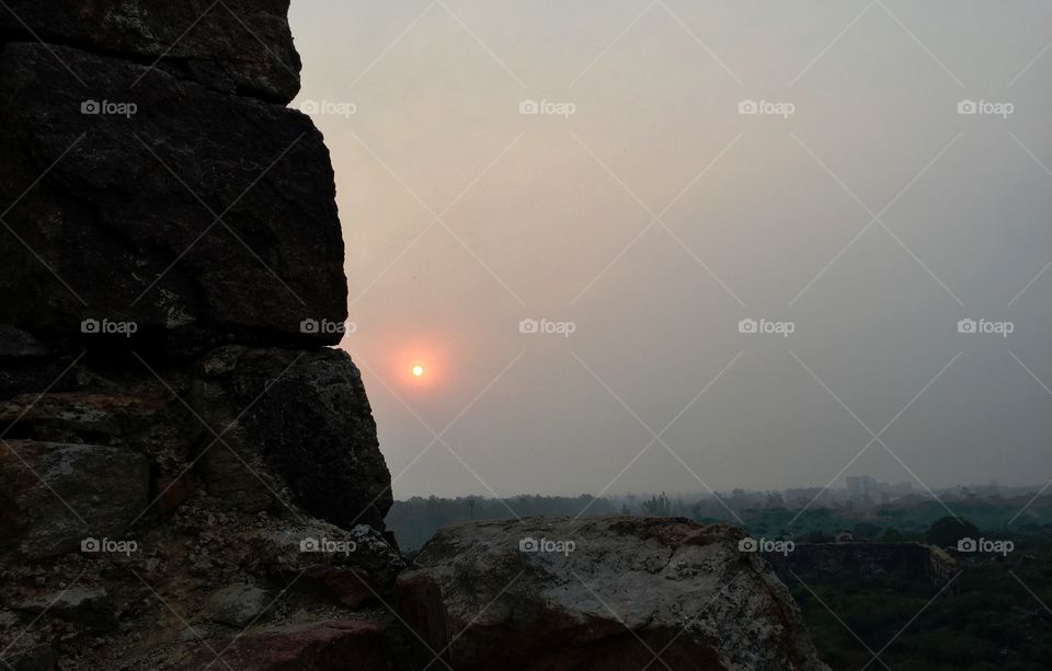 Sunrise from Mountain