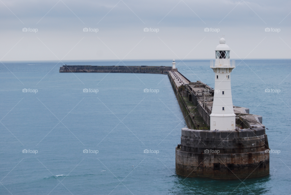 sea port lighthouse harbour by jakesdad6299