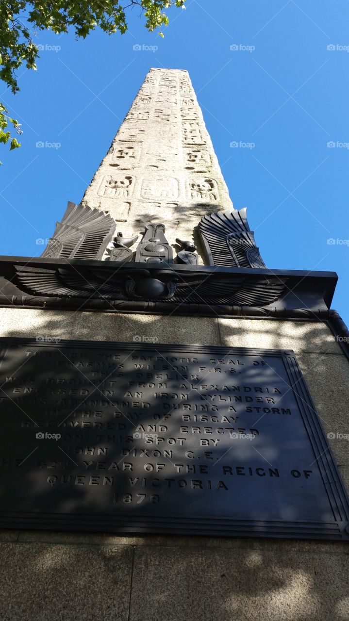 Egyptian Obelisk in London