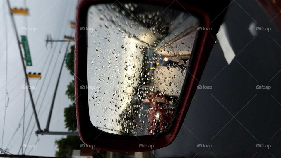 reflecting upon golden storm