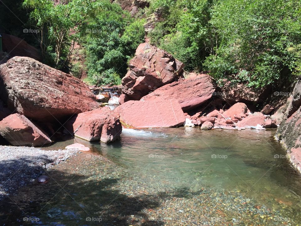 Amazing gorge of Cians  