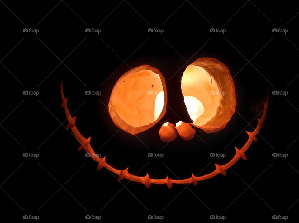 Cute jack-o-lantern