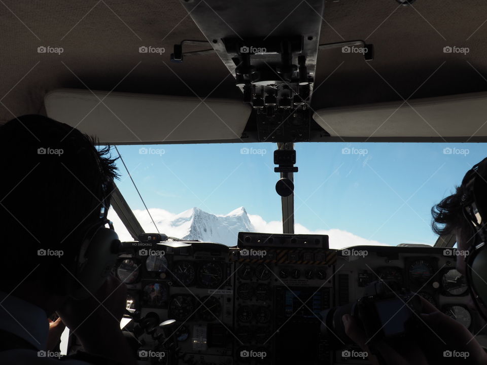View from cockpit
