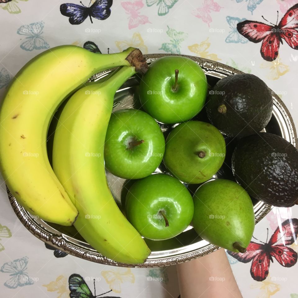 Green Fruits Tray