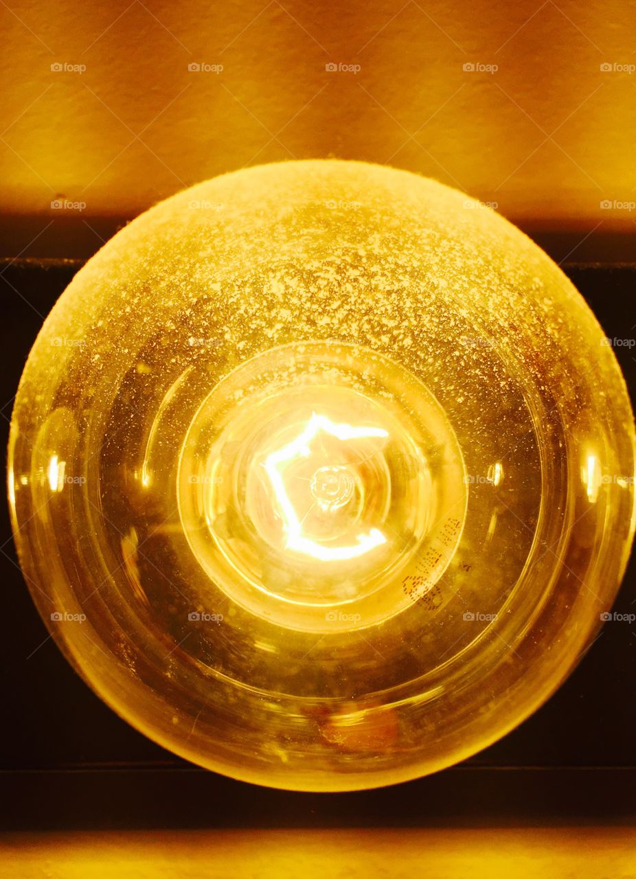 Electric globe. Lightbulb 