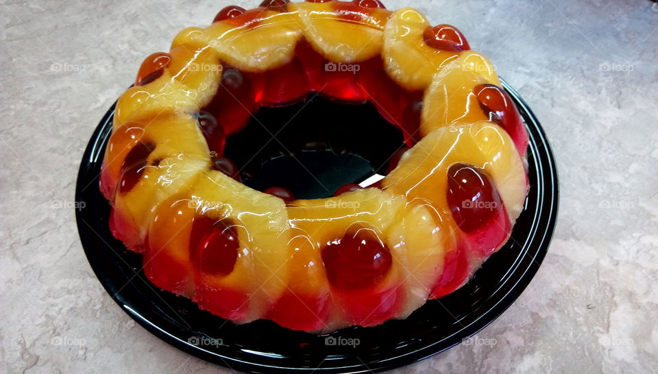 Gelatine cake