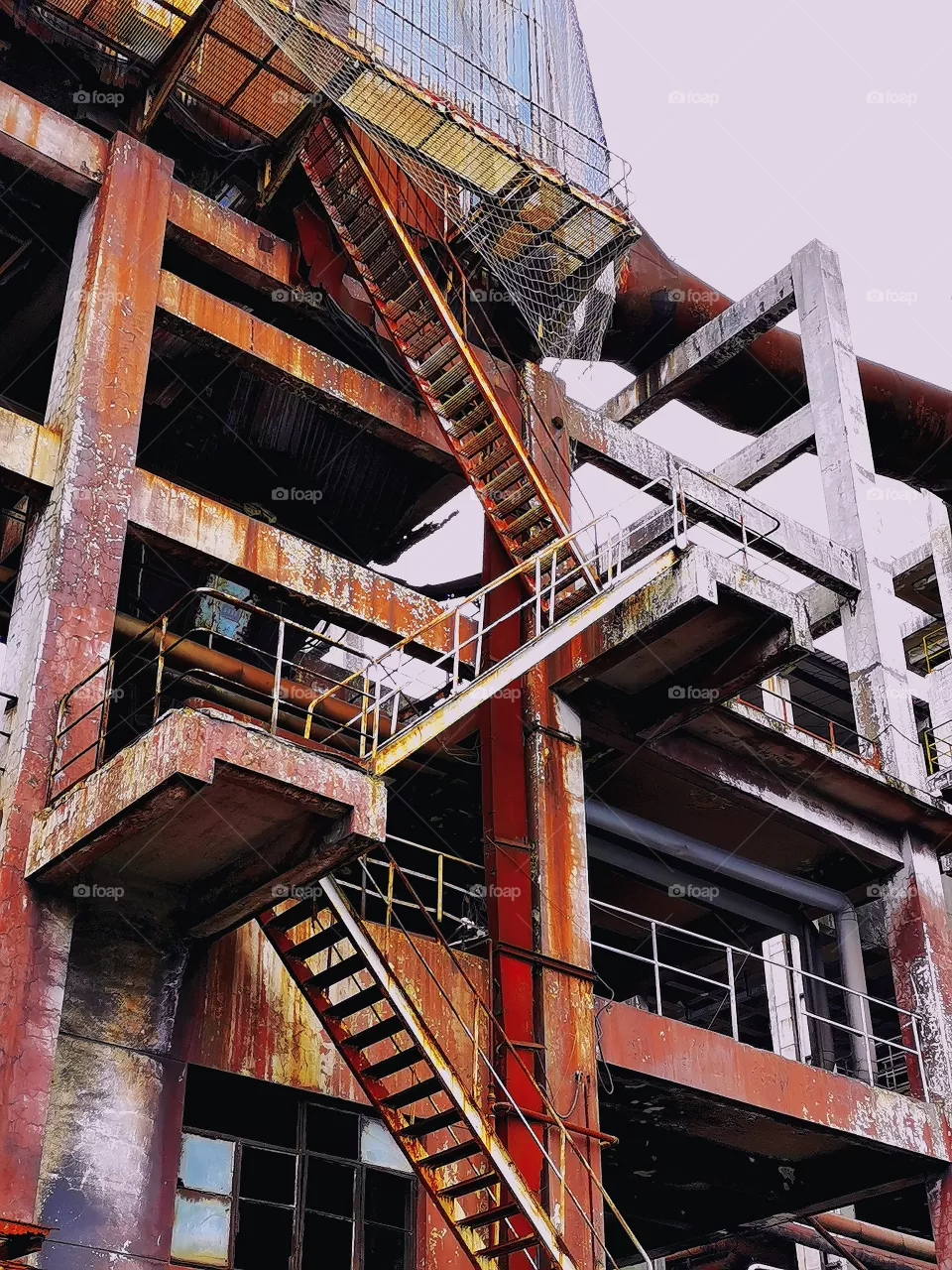 Rusty stairs