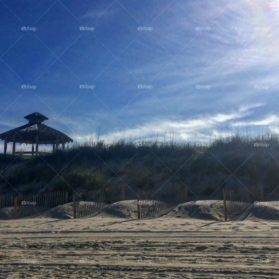 Beach dunes, Corolla, NC, Sept 2016