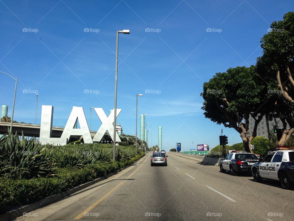 Los Angeles International airport.