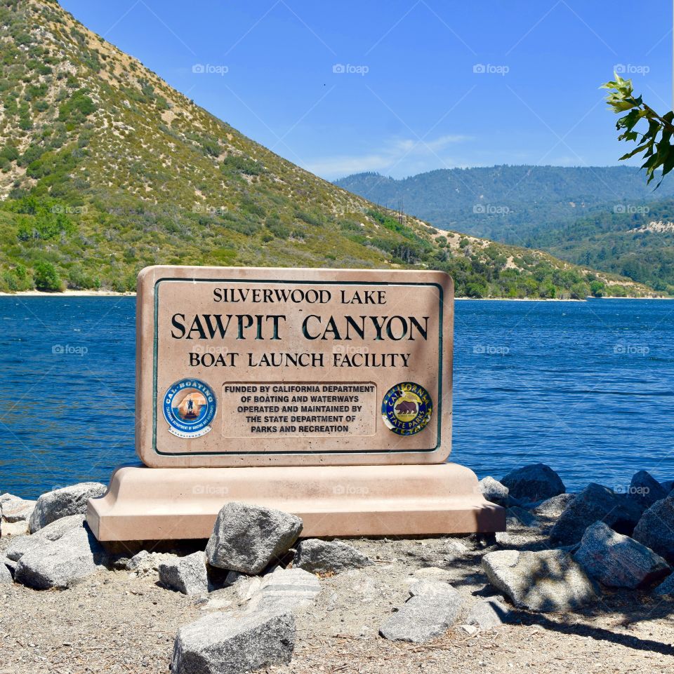 Saw Pit Canyon sign 