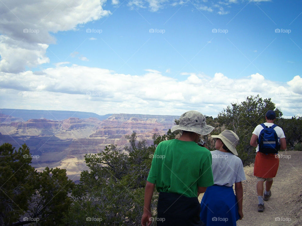 exploring the Grand Canyon