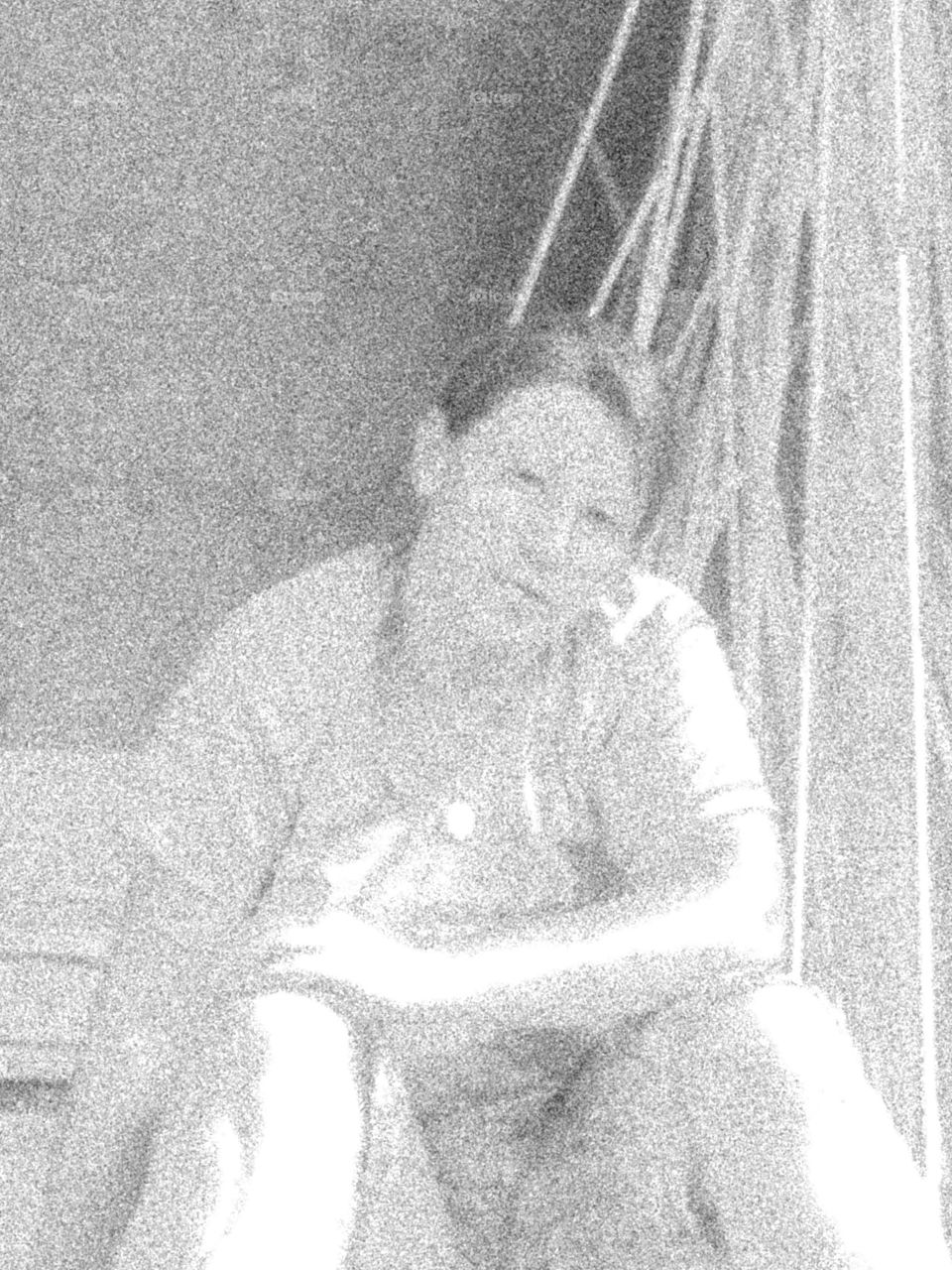 графика, тени, женщина, черный, белое, портрет.