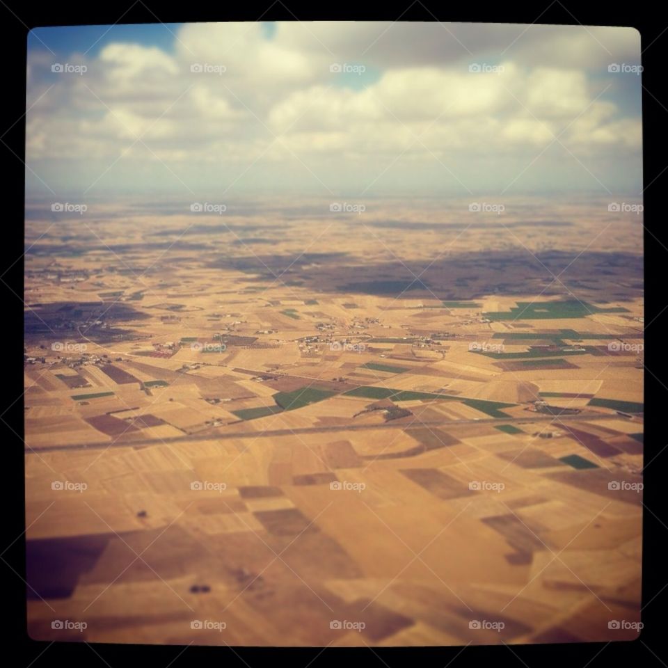 Casablanca from plane
